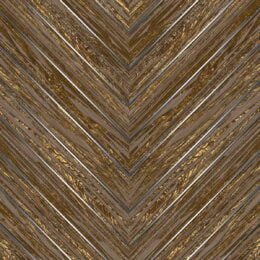 Chevron Wood Gold