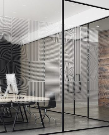 Crop Circles Frosted - Standard Repeat Window Film