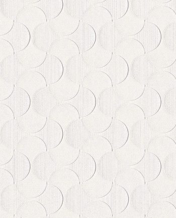 Decca - Solid White Wallcover