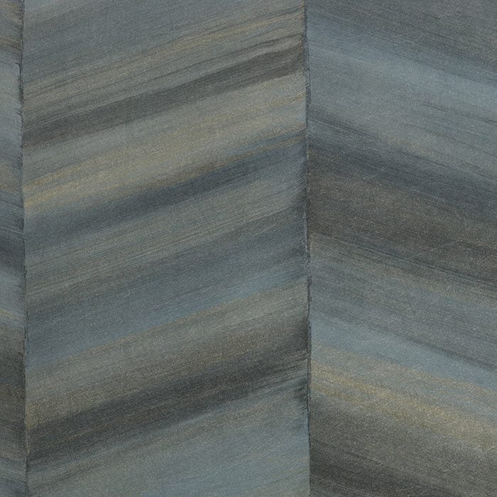 Farrah Chevron - Flood Plain - Wallcover