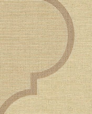 Obana Ogee - Wicker Wallcover