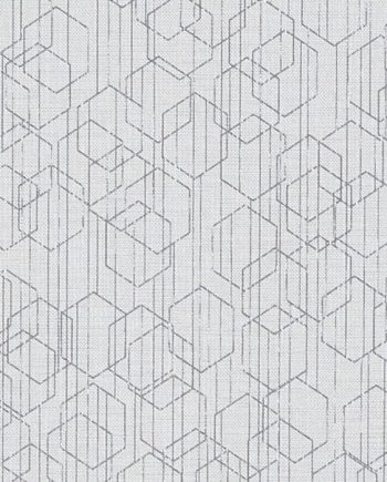 Rubix - Polar Silver Wallcover