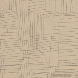 Inner Realm - Satin Taupe Wallcover