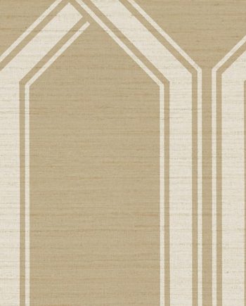 Shima Trellis  - Almond Biscuit Wallcover