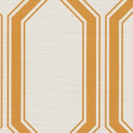 Shima Trellis  - Montauk Clementine Wallcover