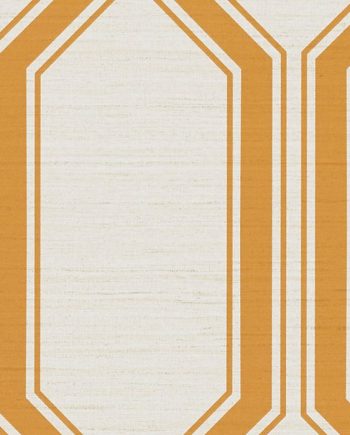 Shima Trellis  - Montauk Clementine Wallcover