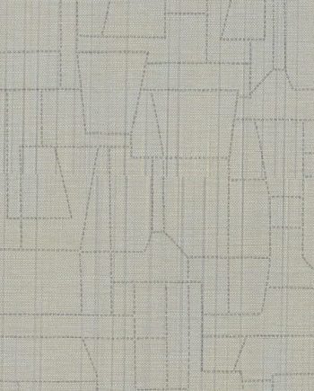 Zeteo  - Prima Donna Silver Wallcover